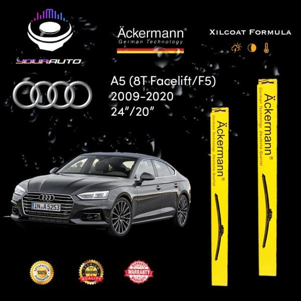 yourauto audi a5 (2009 2020) pro range ackermann xilcoat wiper