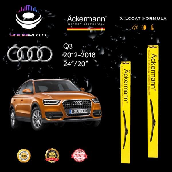 yourauto audi q3 (2012 2018) pro range ackermann xilcoat wiper