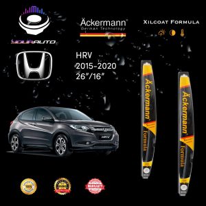 yourauto honda hrv (2015 2020) flexi range ackermann xilcoat wiper