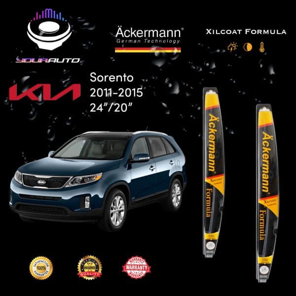 yourauto kia sorento (2011 2015) flexi range ackermann xilcoat wiper