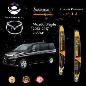 yourauto mazda biante (2013 2017) flexi range ackermann xilcoat wiper