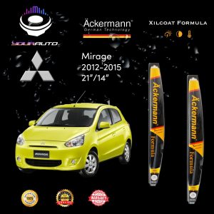 yourauto mitsubishi mirage (2012 2015) flexi range ackermann xilcoat wiper