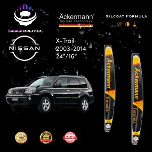 yourauto nissan x trail(2003 2014) flexi range ackermann xilcoat wiper
