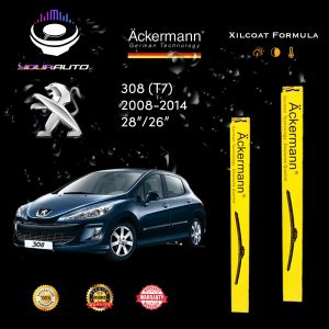 yourauto peugeot 308 (2008 2014) pro range ackermann xilcoat wiper